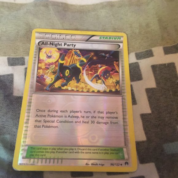 Topps | Toys | Pokemon Allnight Party 9622 Xy Breakpoint | Poshmark